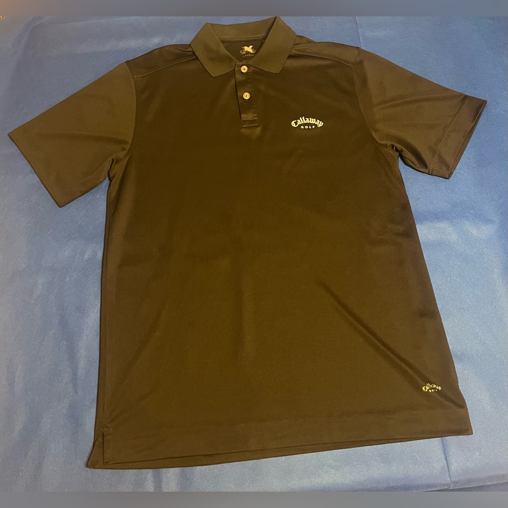 Callaway Golf X Series Black Performance Polo Shirt Men’s L